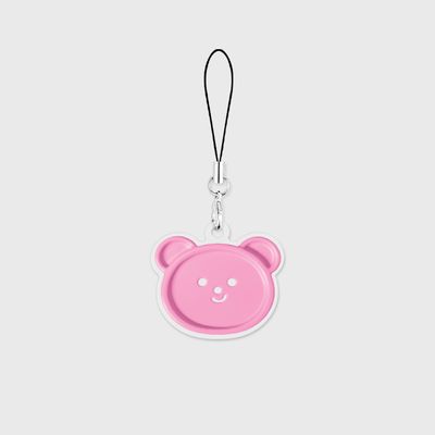 gummy face button 핸드폰 스트랩