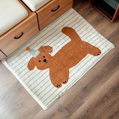 주방 욕실 현관 발매트 러그 빨아쓰는 거실 물세탁