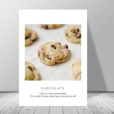 디저트 아이들 쿠키 그림 캔버스 액자