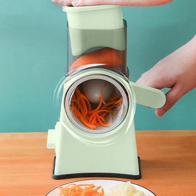 돌돌이 채칼 그린 빙글빙글 회전 채칼 슬라이서 K055