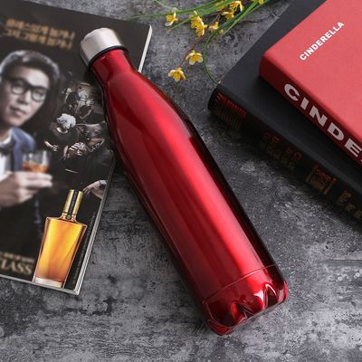 스텔라 유광 진공 보온병(750ml) (레드) 스텐 보냉병
