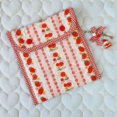 베리와츄원 패브릭 크레마 전자책 이북리더기 파우치 