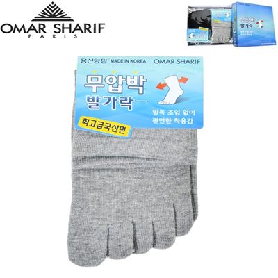 발목 오마샤리프 조임없이 편안한 신사 무압박 발가락(WFJ6BLB)