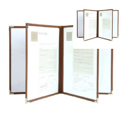 상황판 상황보드 메뉴북 A4 4매 320x230 메뉴판 고급메뉴판 투명메뉴판 예쁜메뉴판(WFNUTHM)