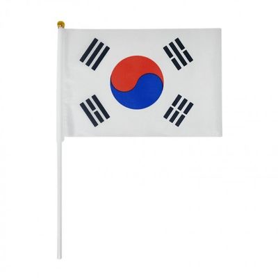 미니 태극기 깃발 행사용 응원용 14x21cm