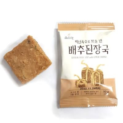 TE즉석국 동결건조 블럭국 배추된장국(10p)
