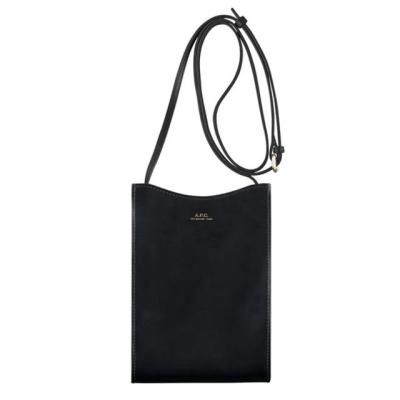 아페쎄 APC 제이미 넥 파우치 미니 크로스백 BLACK