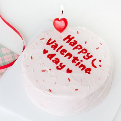 발렌타인데이(초콜릿 데이) 1호 레터링 케이크 만들기