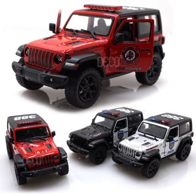 지프 랭글러 루비콘 경찰차 소방차 미니카