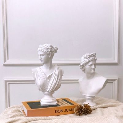 감성 엔틱 조각상 인테리어 아폴로 아르테미스 석고상