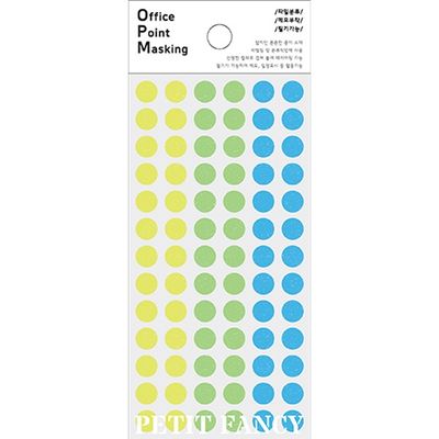 OPM-L304A 대용량 원형 오피스 마스킹 테이프