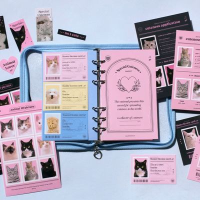 애니멀 러버 스티커팩