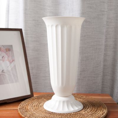 플라스틱 도자기 원형 화분 트로피 대 16x33cm 장식