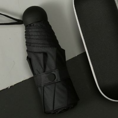 귀여운 미니 5단양산 블랙(WEB181E)