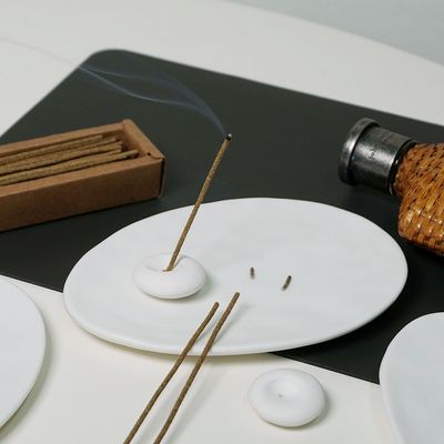 감성 조약돌 세라믹 인센스 스틱 홀더 향 받침대