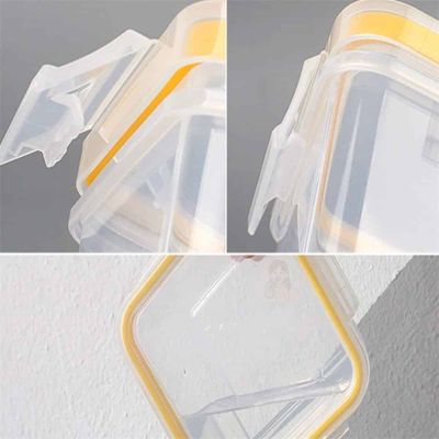밀폐용기 정사각 480ml 과일통 식기세척기용기 견과류통 샌드위치용기(WFNNLX4)