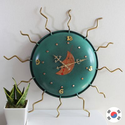 태양 동공예품 대형 벽시계 HBC-113
