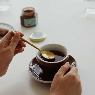 Matt gold - 04 Tea spoon(WE227AB)