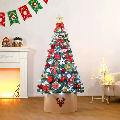 150cm 스노우맨 풀세트 크리스마스트리 전구