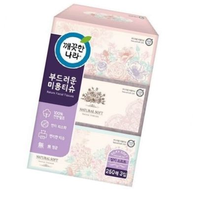 부드러운 가정용 미용티슈 화장대 필수품(WFJ6ANT)