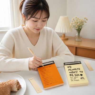메모장 수첩 휴대용 뜯어쓰는 노트 학생 직장인 사무용 문구 용품(WFPGEOM)