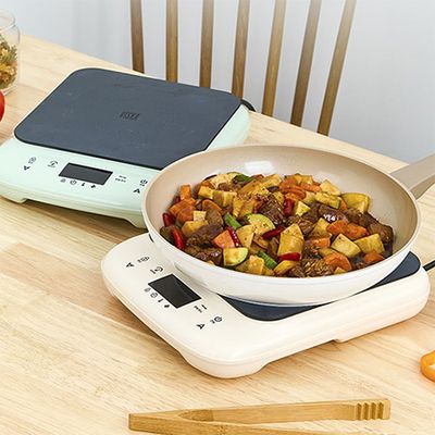 비스카 1구 터치식 사각 인덕션 전기렌지 VK-S300H