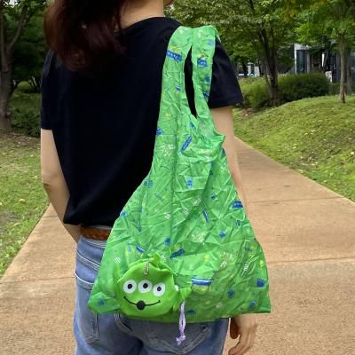 알린 캐릭터볼 에코백 그린