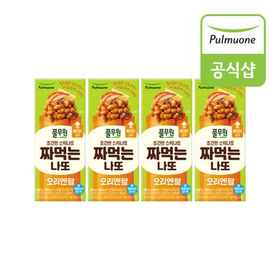 풀무원 짜먹는나또 오리엔탈 (210g) x 4개