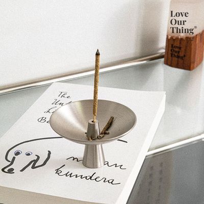 Our Calm Day 안테나 스테인리스 인센스 버너