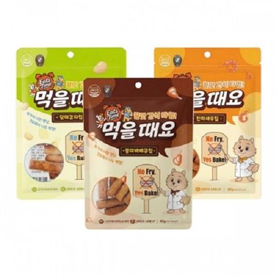 강아지 과자 잇츠타임 칩 80g 애견 노즈워크 육포 건조간식 생일잔치 오래먹는 간식 보상 훈련간식 선물(WFOMQ6R)