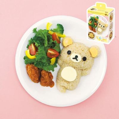 일본 리락쿠마 주먹밥틀 밥틀 도시락 카레라이스 K632