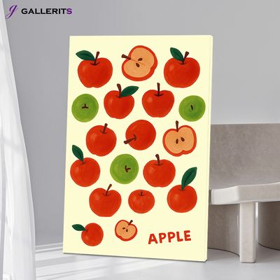 팝아트 사과 과일 인테리어 그림 생기 거실 주방 액자