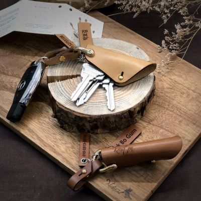 [당일발송]이태리 소가죽 키링/키홀더