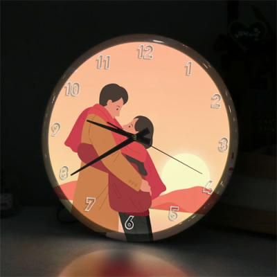 nj304-LED시계액자35R_행복한순간
