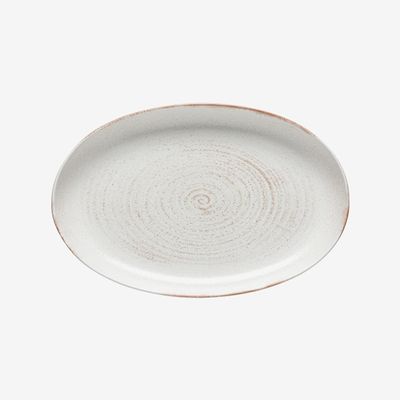 [카사피나] 버몬트 크림 41cm 타원서빙접시