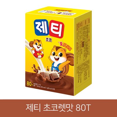 제티 초코렛맛 80T