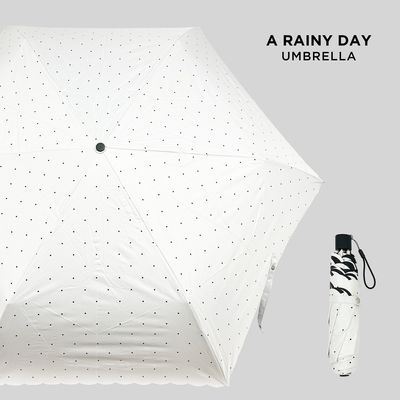 [A RAINY DAY] 슬림 암막우양산 (블랙 도트)