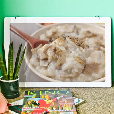 nv834-행잉액자_건강한전복요리(사각가로대형)