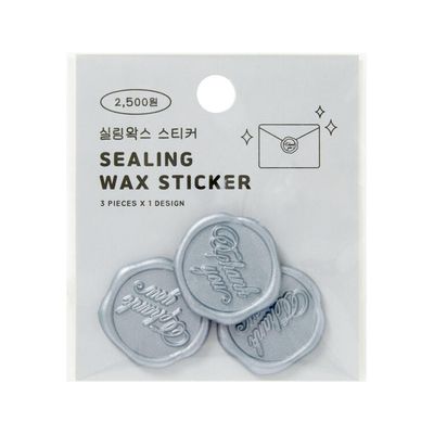 아트박스 씰링왁스 스티커 땡큐