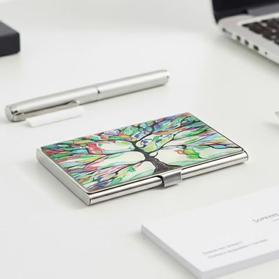 캔비아 슬림 명함케이스 메탈 카드보관 명함지갑 C-2(WFLP6OU)