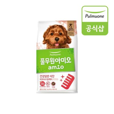 풀무원아미오 강아지 건강담은식단 피부&모질케어x1개