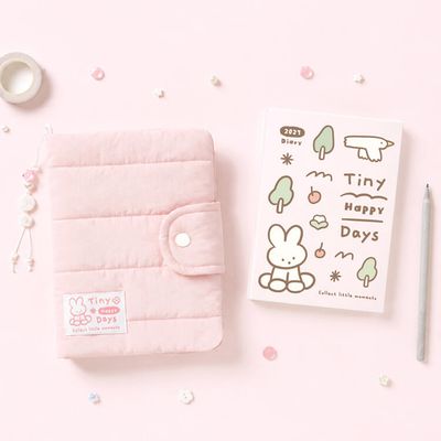 아트박스 2027 Tiny Happy Days 다이어리 핑크래빗