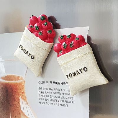 SFr 음식 모형 마그넷 토마토 봉투(WFHLDNQ)