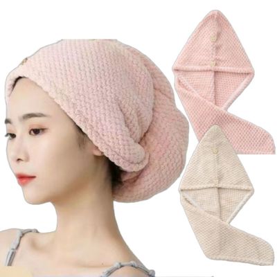 강력 흡수력 머리수건 헤어타올 극세사타올 페이스타올 두꺼운수건 세안 샤워 명품수건(WFLQYXR)