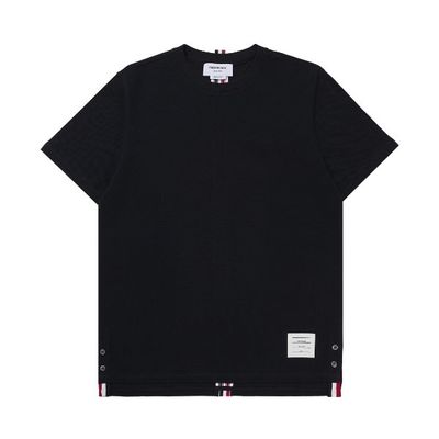 톰브라운 반팔 티셔츠 네이비 MJS056A 00050 415