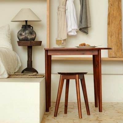 에이든 티크 반타원 테이블 2colors