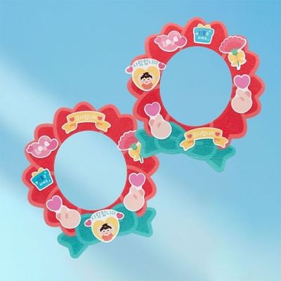 어린이 펠트 이벤트 가면 만들기 할로윈코스튬 유치원역할놀이 동물가면DIY(WFOMVBO)