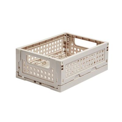 폴딩박스 수납 정리함(아이보리/소)(W78F222)