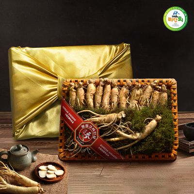 [금산비단뫼] 명품 금산수삼 750g/12~14편/대