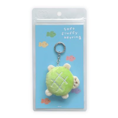 소프트 플러피 키링 [메론빵 거북이]